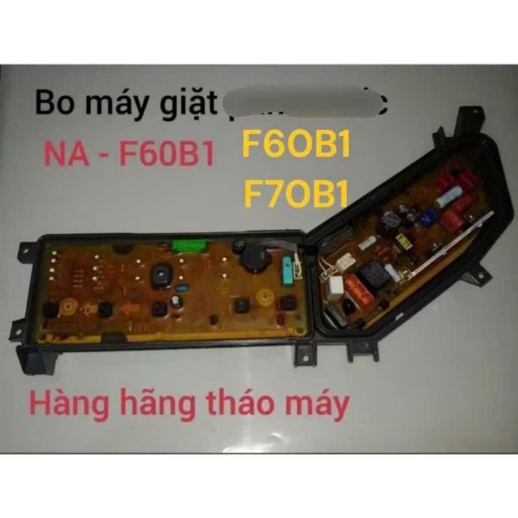Bo mạch máy giặt Panasonic NA F60B1, F60B2, F70B2,  F70B1 tháo máy OK