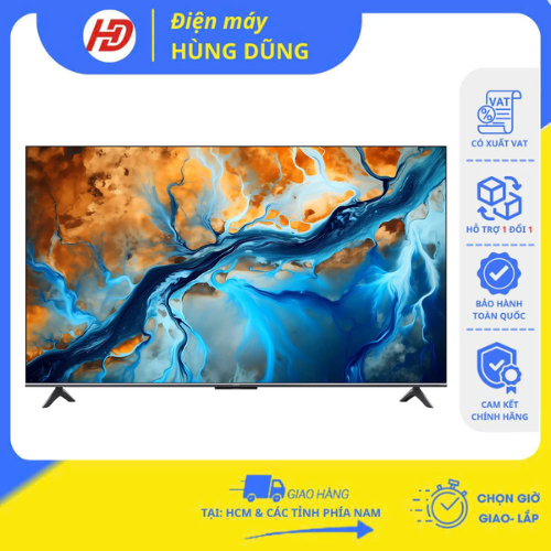[SHIP HỎA TỐC HCM ] Smart Tivi Xiaomi MiniLed 75 inch S75 L75MA-SPLEA - BẢO HÀNH CHÍNH HÃNG 24 THÁNG