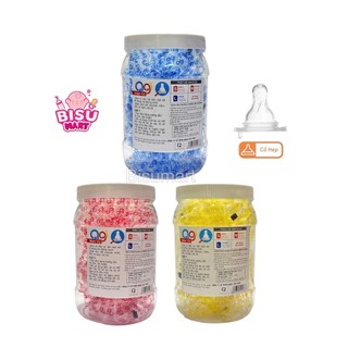 Núm vú Agi Cổ Hẹp núm ty silicon mềm cho bé Size S M L