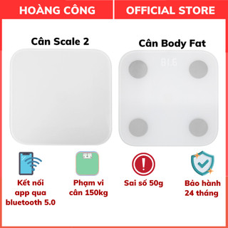  Cân sức khỏe điện tử thông minh Body Fat Scale 2 Universal & Smart Scale 2 Theo dõi cân nặng sức khỏe hằng ngày 