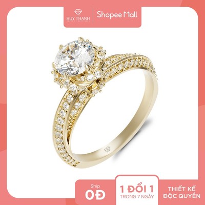 Nhẫn nữ NDINO289 Vàng Tây Huy Thanh Jewelry