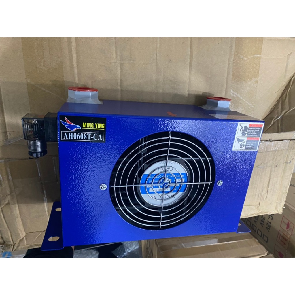 AH0608T-CA quạt làm mát dầu thủy lực AH0608T-CA (china) 24VDC, 60 lít/phút Quạt giải nhiệt dầu sinh 