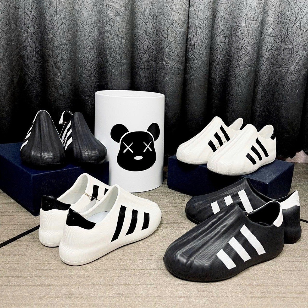 Giày Adifo White Black, Sneaker Adifo Trắng Đen Cổ Thấp cực xinh, chuẩn hàng cao cấp, Full bill box