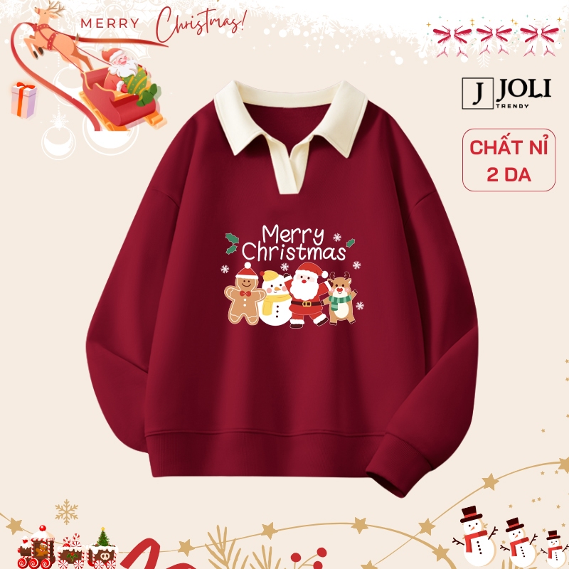 Áo Sweater Cổ V Chất Nỉ 2 Da BST 06 Big Eye By JOLI Form Rộng Dáng Unisex Dành Cho Nam Nữ | BigBuy360 - bigbuy360.vn