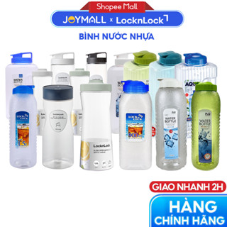 Bình Nước Nhựa LocknLock HAP739B 2.6L, HAP824 1.4L, 1.2L HAP813, Hàng chính hãng, dễ cầm nắm-JoyMall