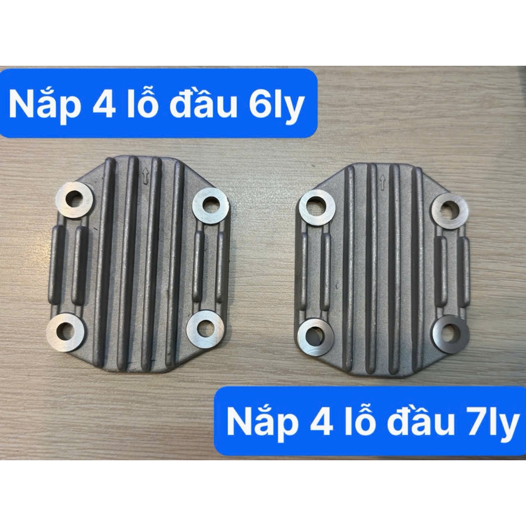 NẮP ĐẦU BÒ 4 LỖ 6LI HOẶC 7LI CÚP DREAM WAVE FUTURE SYM GẮN ZIN KHÔNG CHẾ CHÁO