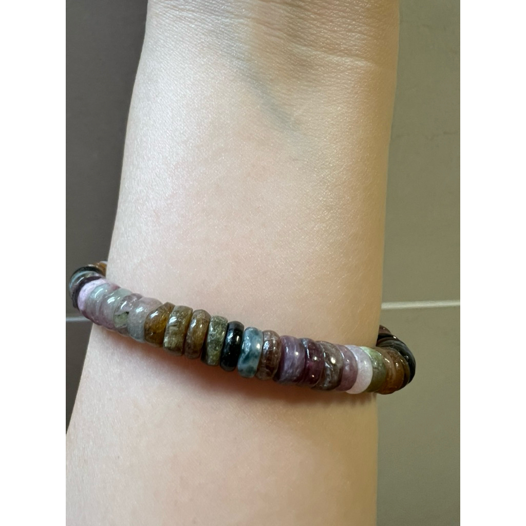 Vòng tay đá tour hạt bánh xe 7 mm_PU 4u thiên nhiên_năng lượng sức khỏe