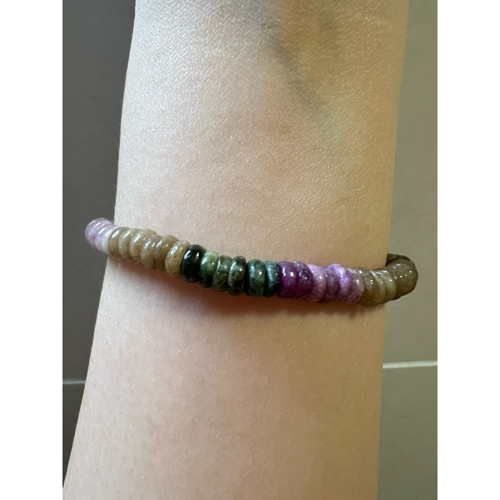 Vòng tay đá tour hạt bánh xe 5.5 mm_PU 4u thiên nhiên_năng lượng sức khỏe