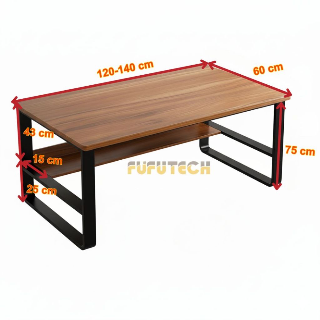 Bàn làm việc, bàn học tập U Campus FUFUTECH bo 4 góc, Liền Kệ Dưới Giúp Tối Ưu Không Gian, Đa Dạng Kích Thước 1m2,1m4 | BigBuy360 - bigbuy360.vn