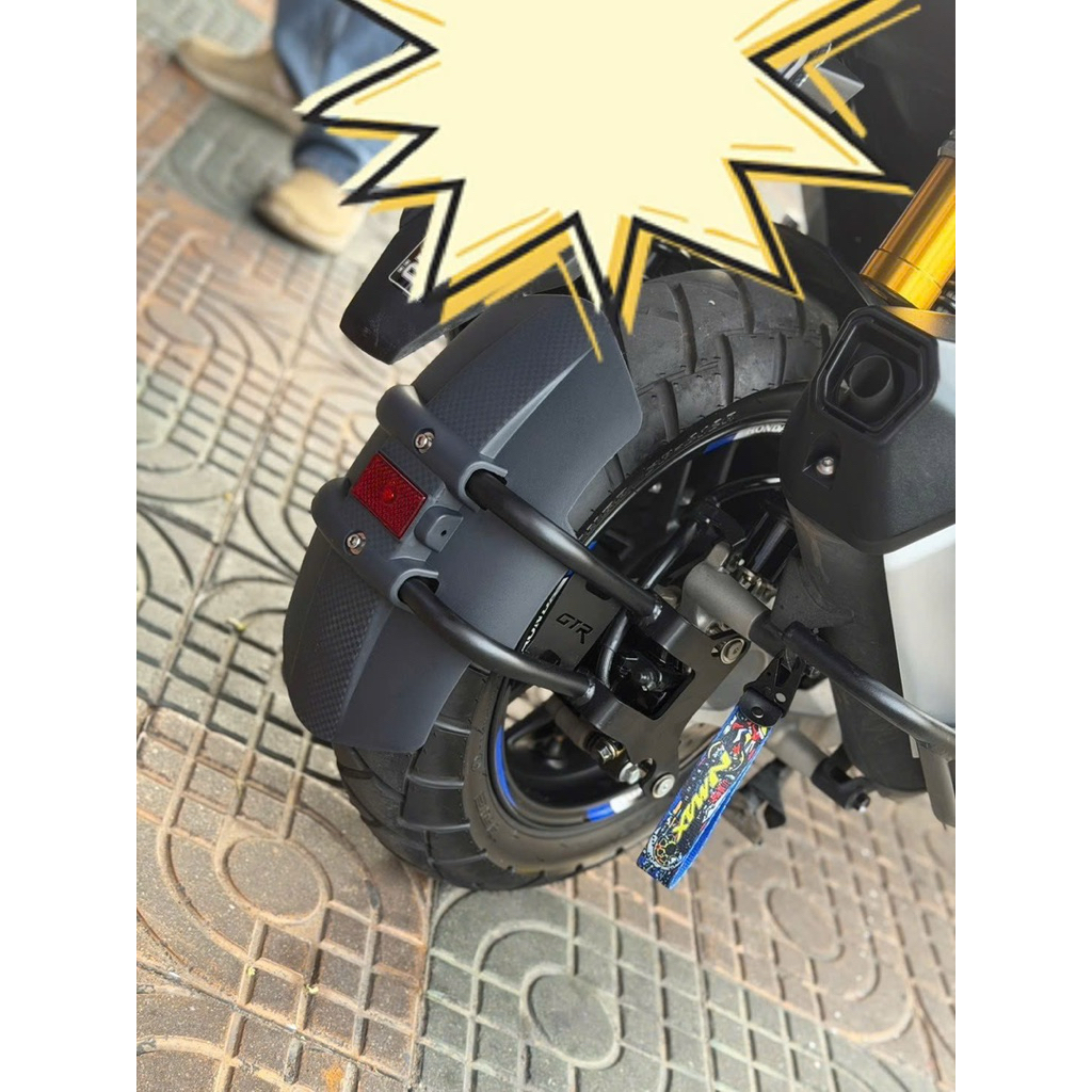 Chắn bùn bánh sau adv 160 và 150 mẫu gtr