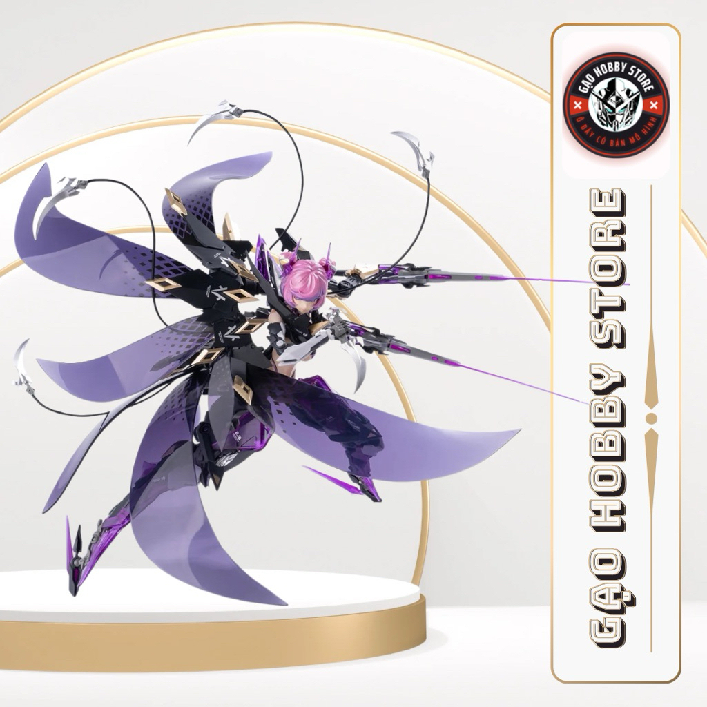 [Hàng Sẵn] MÔ HÌNH RSADO - PROJECT RS-02 STARFLOWER BLACK IRIS -  ACTION FIGURE