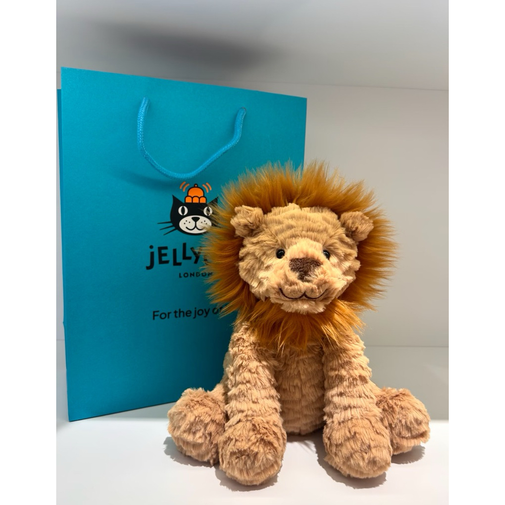 (100% Authentic) Gấu bông sư tử Jellycat Fuddlewuddle Lion chính hãng