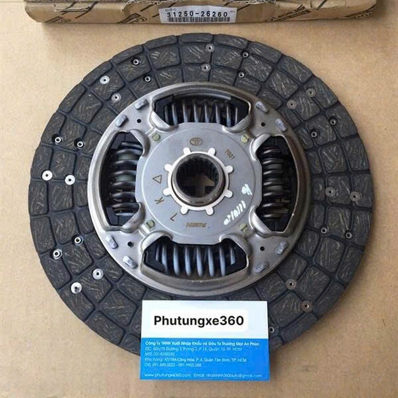 [Chính Hãng] Lá Côn Toyota Hiace 2.5L 2KD máy dầu #TOYOTA 31250-26260, 3125026260