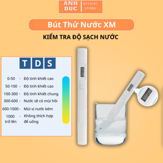  Bút Thử Nước Sạch TDS XM Dùng Để Kiểm Tra Nồng Độ TDS Trong Nước Chính Xác,Nhanh Chóng Và An Toàn Hàng Chính Hãng 