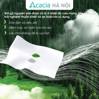 Combo 10 gói Giấy ăn rút lụa cao cấp ACACIA 480 tờ (160 lần rút), 3 lớp