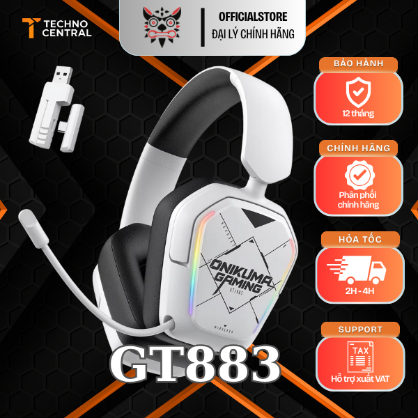 Tai Nghe Chụp Tai Bluetooth Gaming Onikuma, tai nghe không dây,giá rẻ chính,bảo hành 12 tháng chính 