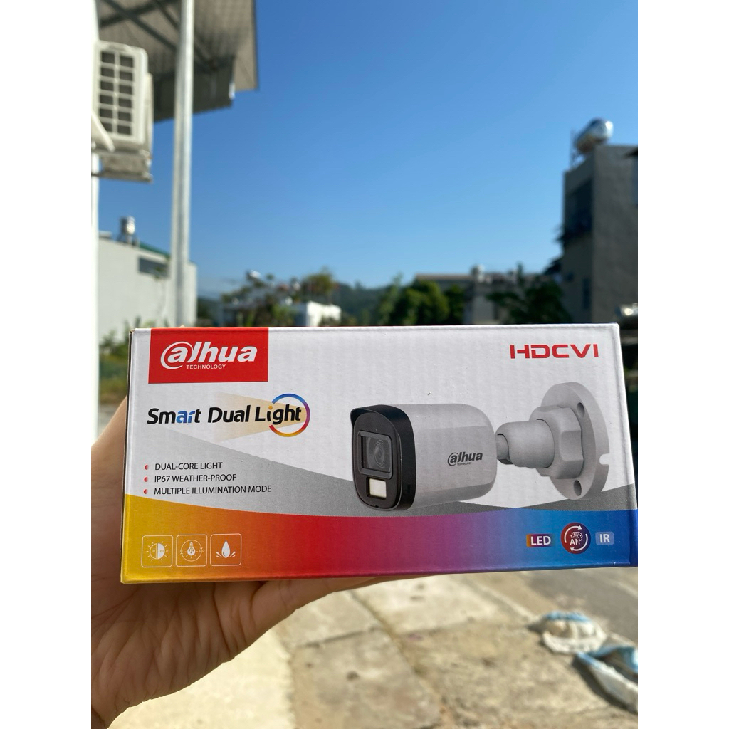 Camera HDCVI 2MP DAHUA DH-HAC-B1A21P-U-IL-A