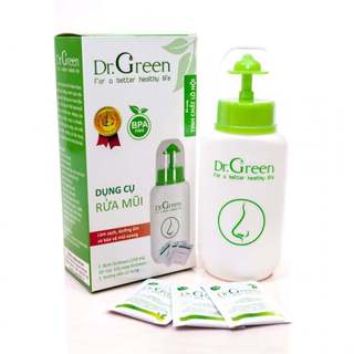 BÌNH RỬA MŨI DR. GREEN dành cho bé , sử dụng tại nhà