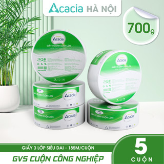 Giấy vệ sinh cuộn lớn ACACIA - 700 g