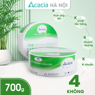 Giấy vệ sinh cuộn lớn ACACIA - 700 g