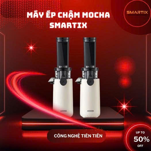 Máy Ép Trái Cây Smartix Dung Tích 400ML Màu Trắng, Máy Mini Sử Dụng Trong Gia Đình