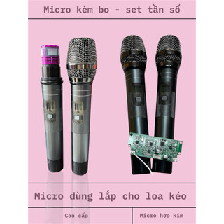 Micro Loa Kéo UHF Q36- Đổi Tần Số Thông Minh Cao Cấp