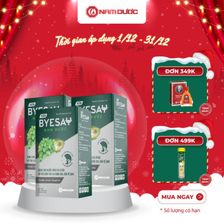  Combo 3 Thực phẩm bảo vệ sức khỏe Viên Byesay Nam Dược 5 hộp x 6 viên,hỗ trợ giải độc gan,hỗ trợ giảm tác hại rượu bia 