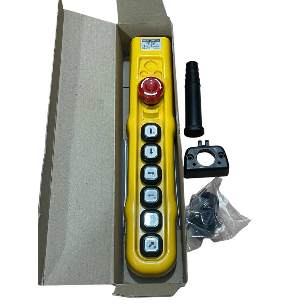 ✅ Tay bấm điều khiển cầu trục (1 cấp tốc độ) và (2 cấp tốc độ) KG-H02, KG-H04, KG-H06. KG H02, KG H0