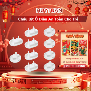 Bịt ổ điện - nút bịt ổ cắm điện bảo đảm an toàn cho trẻ nhỏ loại 2 chân (BOD02) bibi90