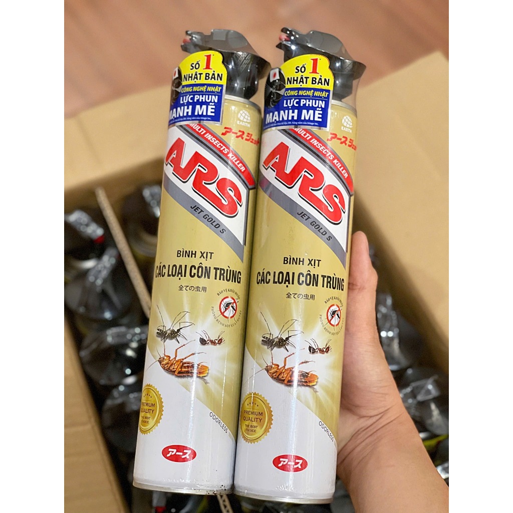 (set 2) Bình xịt côn trùng Ars 600ml