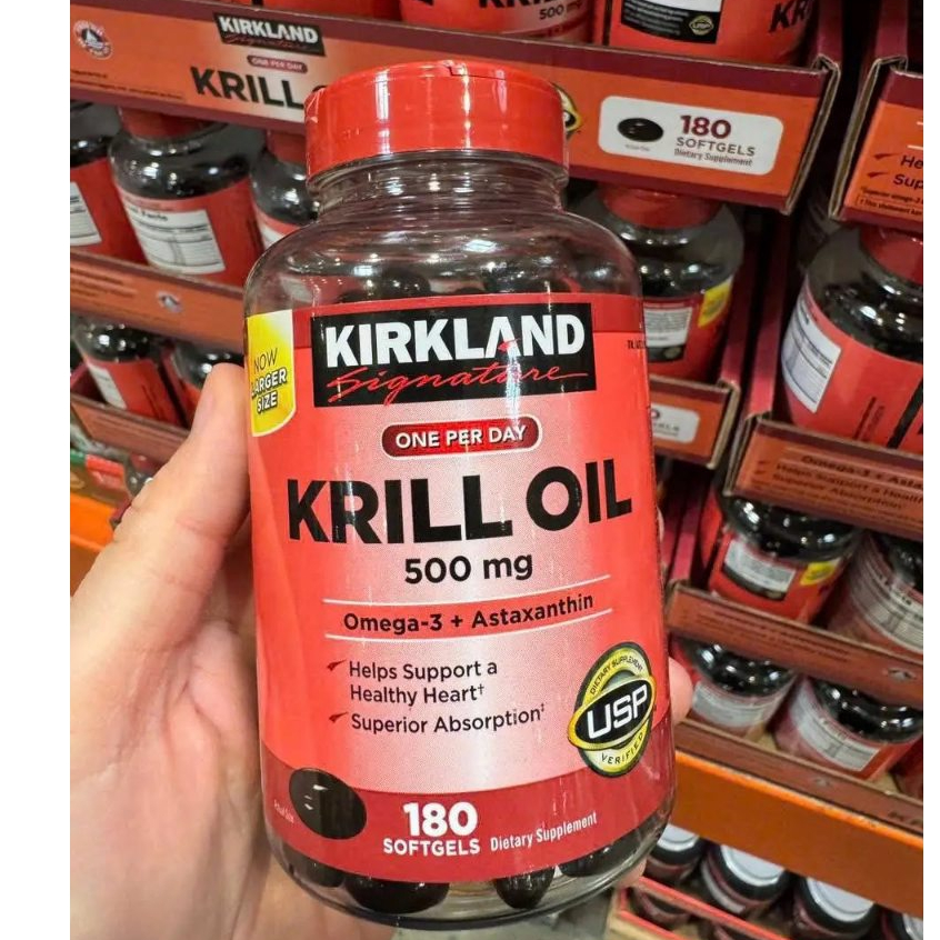 Viên Uống Dầu Nhuyễn Thể Omega 3 Krill Oil 500mg