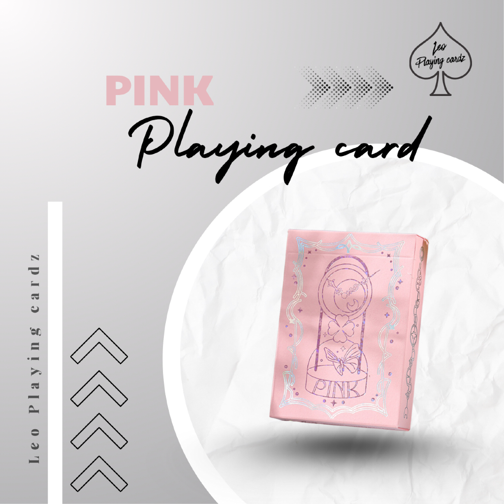 Bộ bài tây, sưu tầm PINK playing card