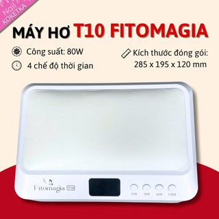  Máy hơ Gel Fitomagia T10 Mới – 80W Mạnh Mẽ – Khoang Rộng – Khô Nhanh Chuẩn Salon - Bản Màu Trắng 