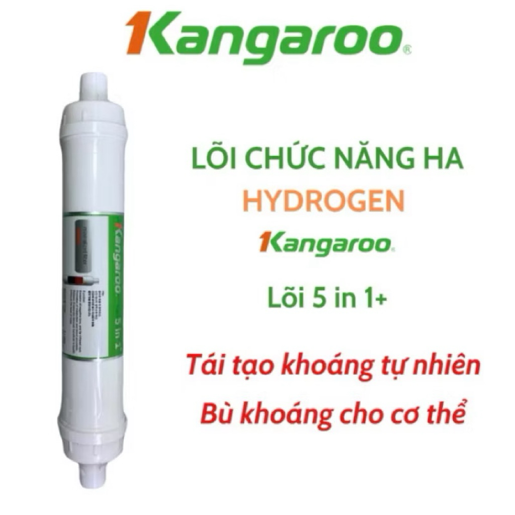LÕI LỌC NƯỚC KANGAROO HYDROGEN SỐ 10 ,  5 IN 1 kg100hk , kg100hg , kg100hc  ,kg10a4, kghc12k , kghc1