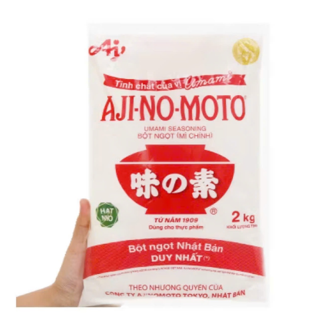 [Bột Ngọt Ajinomoto 2kg] Mì Chính Nguyên Chất, bột ngọt