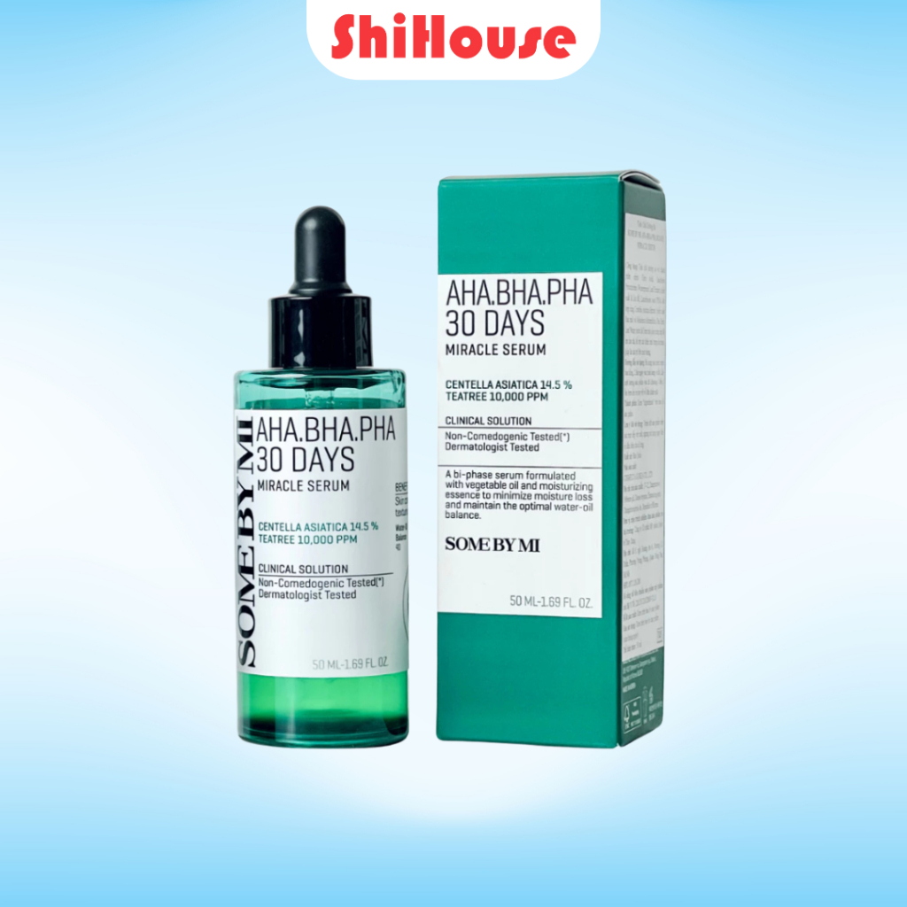 Serum giảm mụn Some By Mi AHA-BHA-PHA 30 Days Miracle Serum 50ml