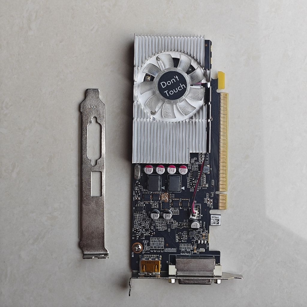 GT1030 2GB DDR5 (Samsung) bo lùn, tặng chắn bo cao. Tháo máy nhà, ngoại hình rất mới