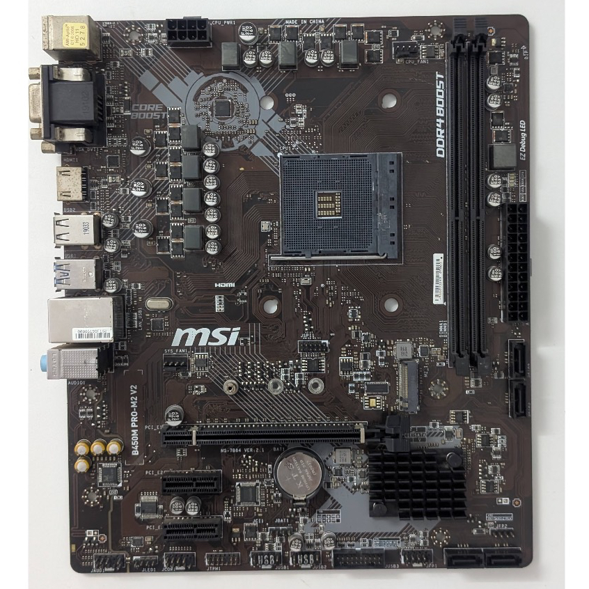 Main AMD AM4 MSI A320M PRO-M2 qua sử dụng