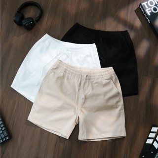  Quần Short Nam Kaki Ngắn CATIZEN  Quần Đùi Nam Form Trên Gối Lưng Đai Thun Co Giãn 2 Chiều 