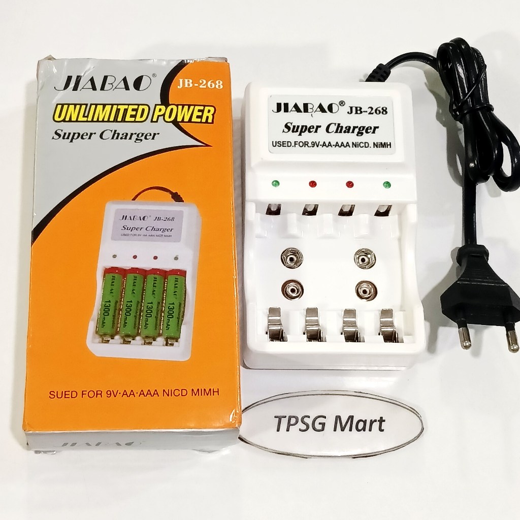 Bộ sạc Pin Battery Charger AA / AAA / 9V (Khay 4 viên AAA, AA) / Khay 2 viên 9V)