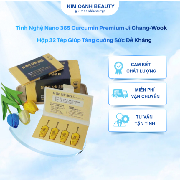 Nghệ nano Curcumin 365 Hàn Quốc mẫu mới