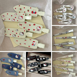 Set Kẹp Tóc hoạ tiết Hello Kitty Dễ Thương Cho Nữ, Kẹp Mái Cute Nhiều Màu Sắc cho bé gái KMGKT01