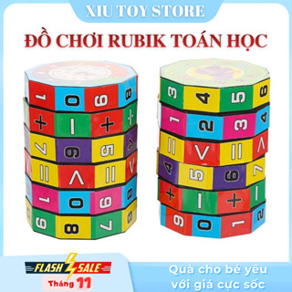 Đồ Chơi Rubik Toán Học (Hàng Loại 1), Rubic Cho Bé Vừa Giải Trí Vừa Giúp Bé Tư Duy Tính Toán