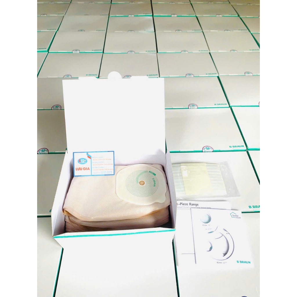 Túi phân một mảnh BBraun TRONG