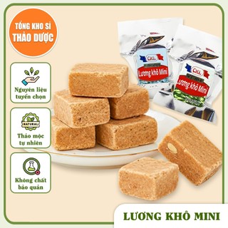 Lương khô mini, bánh năng lượng, tiện lợi và tổng hợp nhiều vị: mè, chà bông, đậu phộng, mix vị