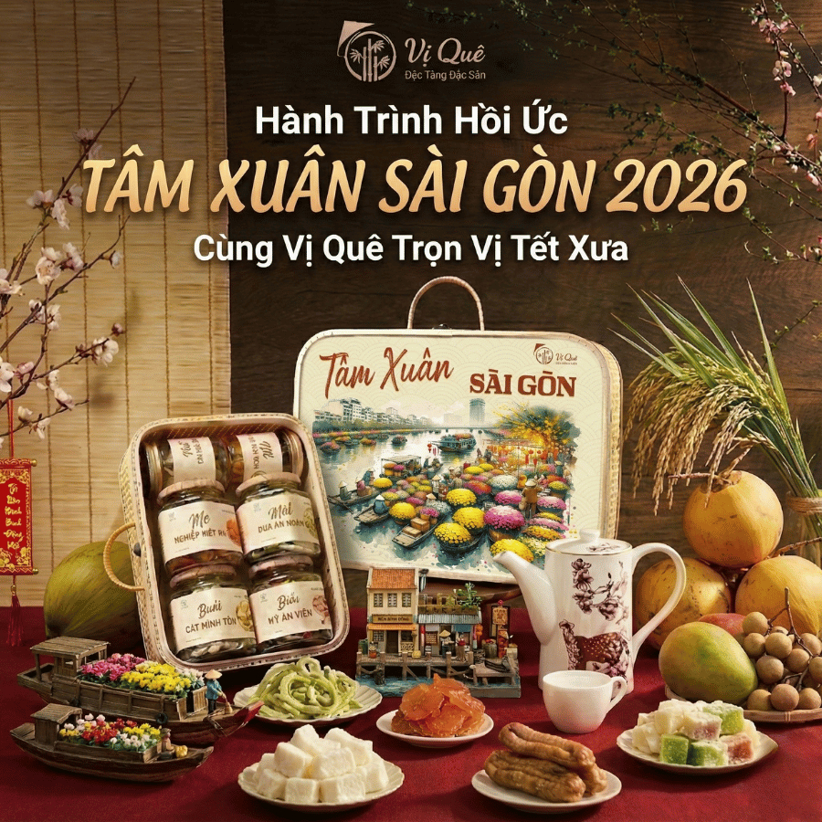 Giỏ quà tết 2026 Vị Quê - Quà tặng tết -TÂM XUÂN SÀI GÒN-duoc-ban-tai-Vị Quê - Quà Tặng Đặc Sản