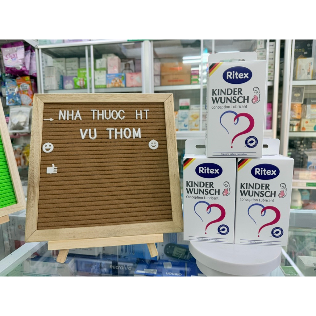 Tuýp tạo môi trường Ritex hộp 8tuýp - Tách lẻ k bao gồm vỏ( Nhập khẩu chính hãng )