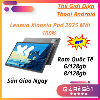  Máy Tính Bảng Lenvo Xiaoxin Pad 2025 11 inch Mới 100% Nguyên Seal   Rom Tiếng Việt Sẵn   Ram 6 128 8 128GB Sẵn Hàng 