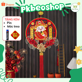  Ông thần tài lắc đầu gọi tài lộc may mắn Pkbeoshop thần tài lắc lư treo cửa treo tường trang trí tết 
