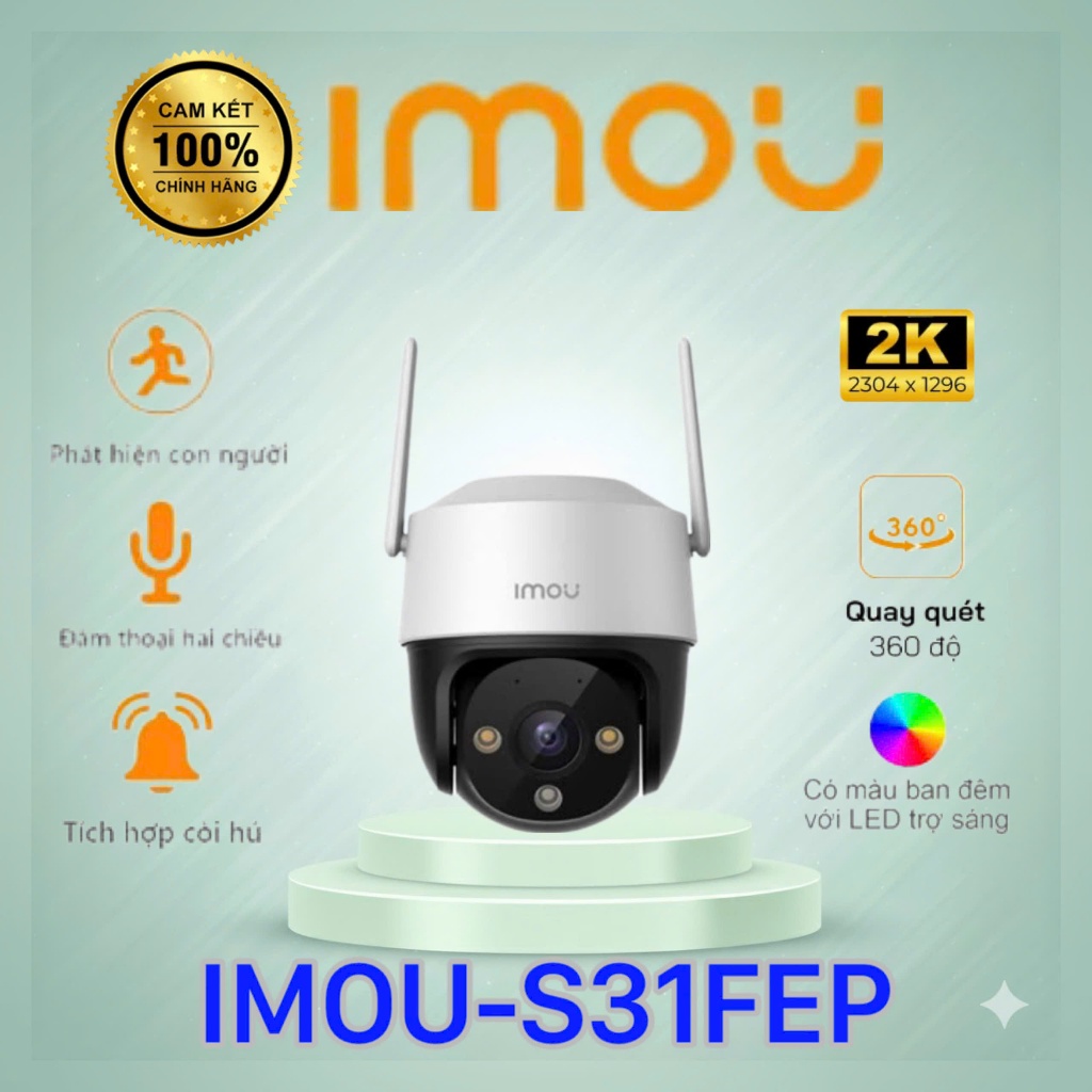 Camera Wifi Full Color IMOU IPC-S31FEP (Cruiser SE+ 3MP)